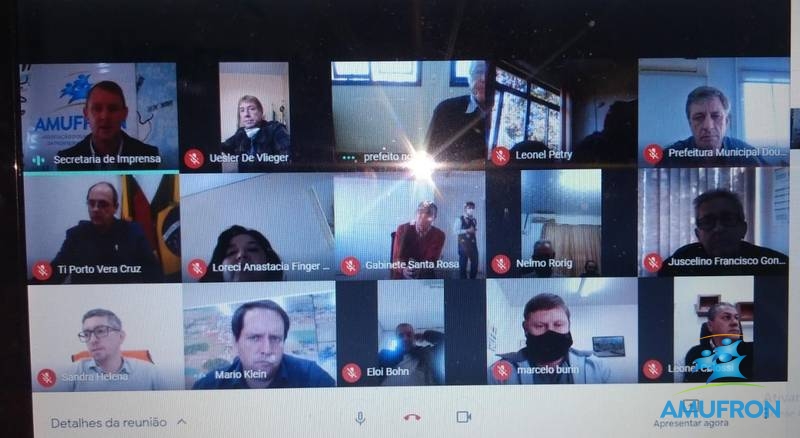 reunião video
